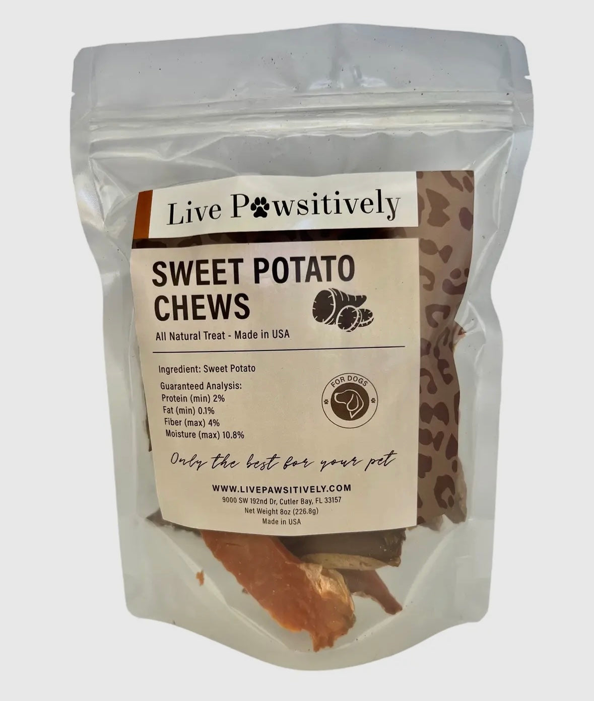 Sweet Potato Chews