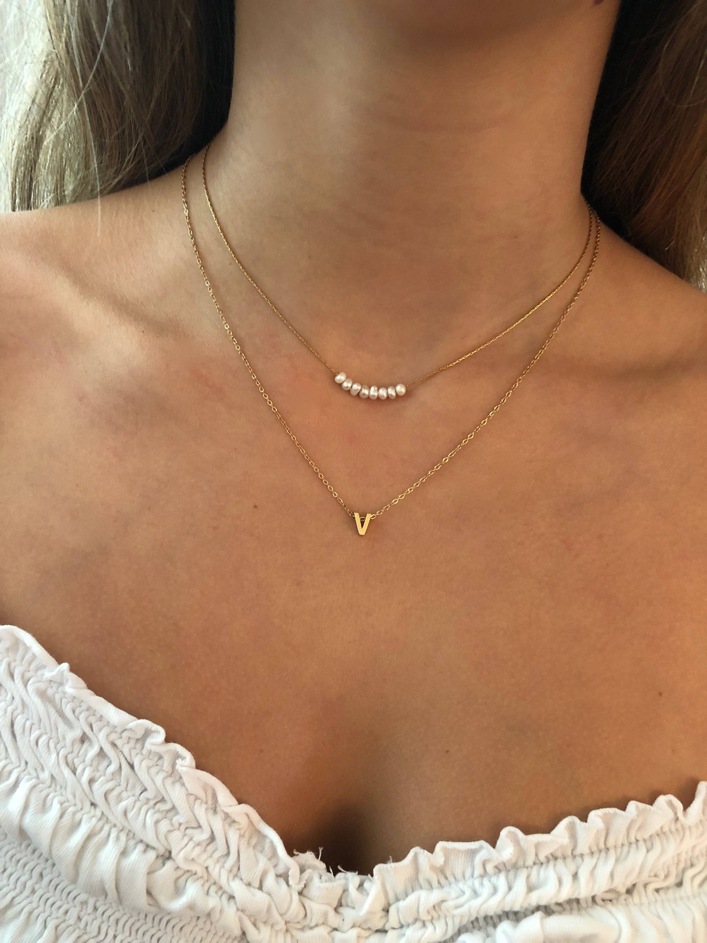 Baby pearl necklace