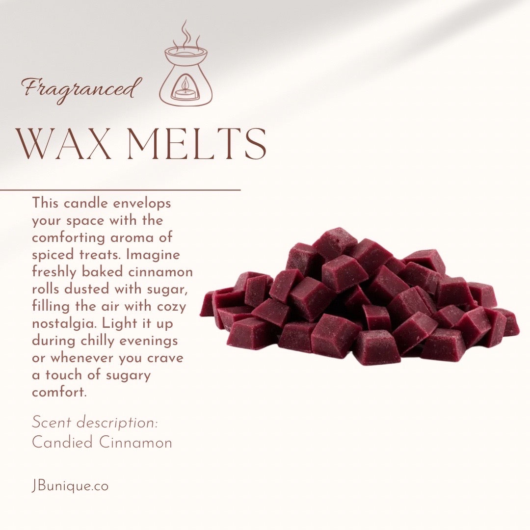 Wax melt squares