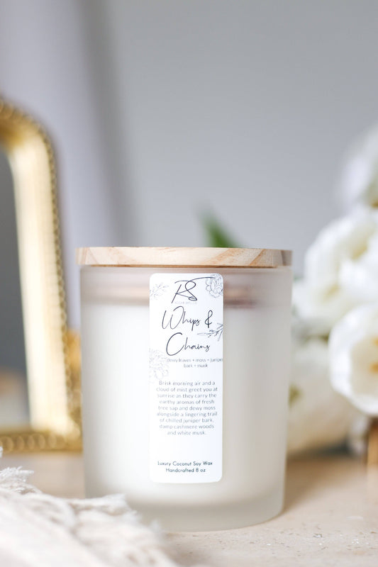 Whips & Chains - 8 oz Candle