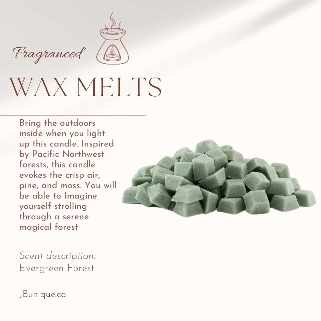 Wax melt squares