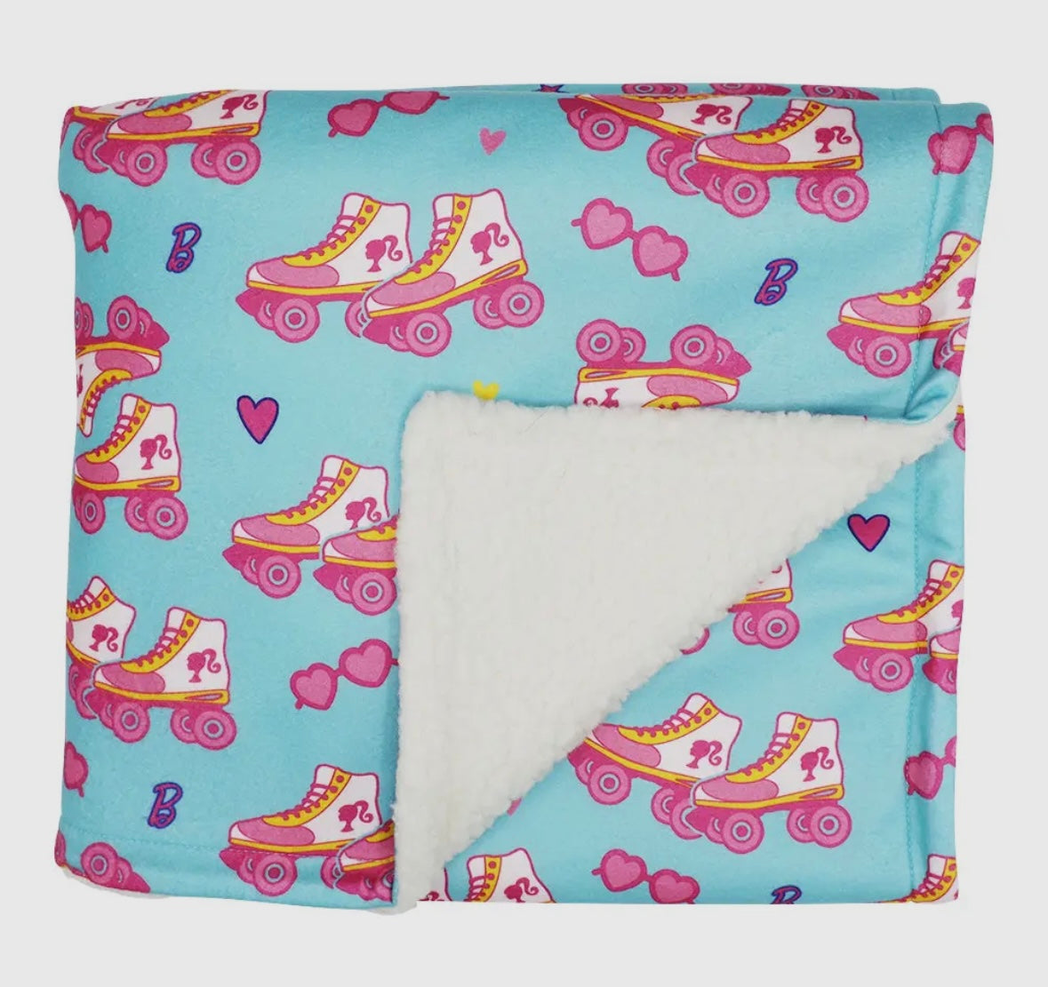Pet Blanket - Barbie Roller Skates