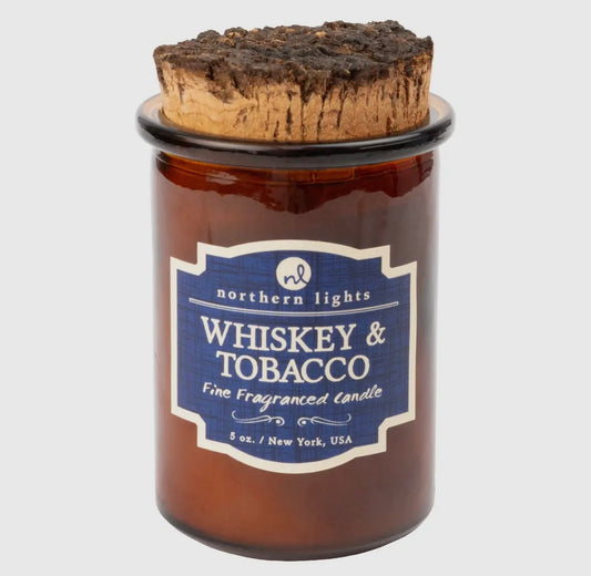 Whiskey & Tobacco Candle