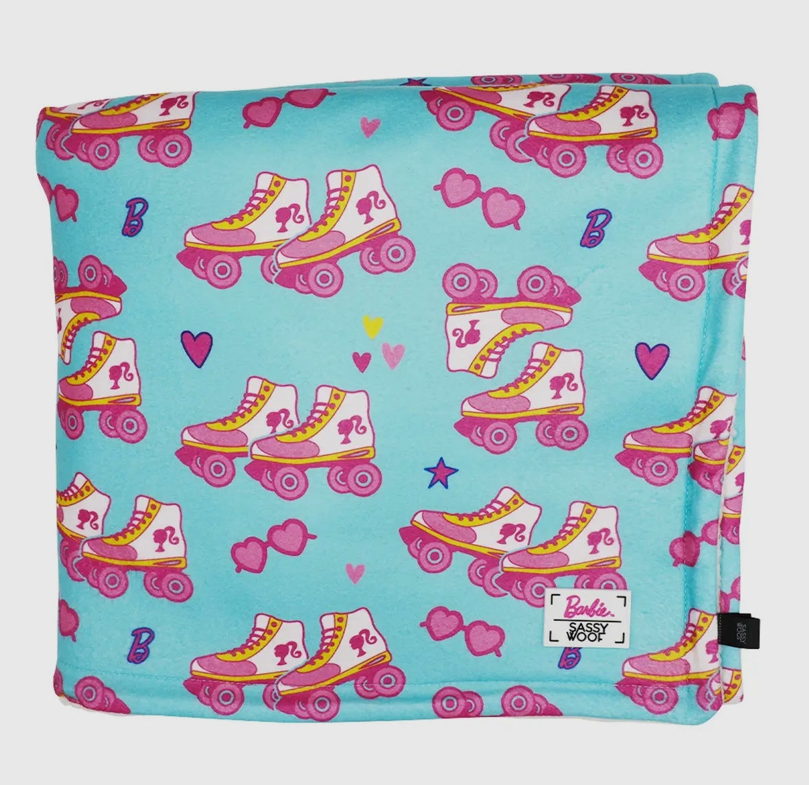Pet Blanket - Barbie Roller Skates