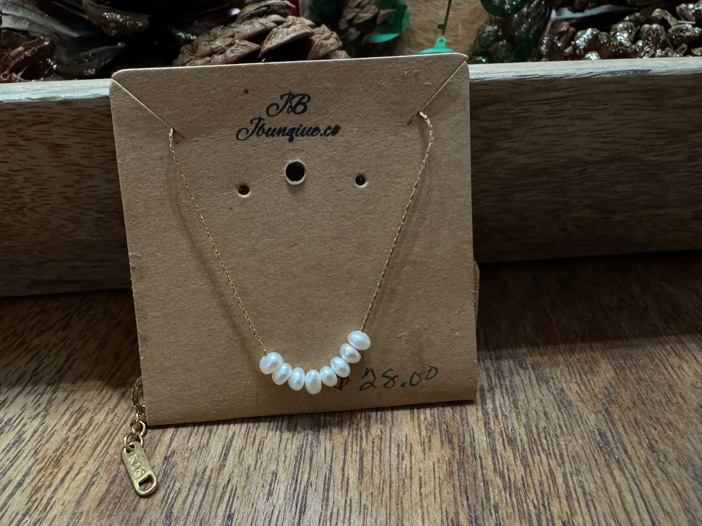 Fresh water pearl necklace