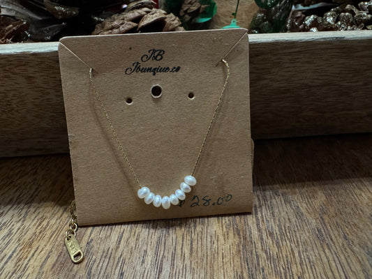 Fresh water pearl necklace