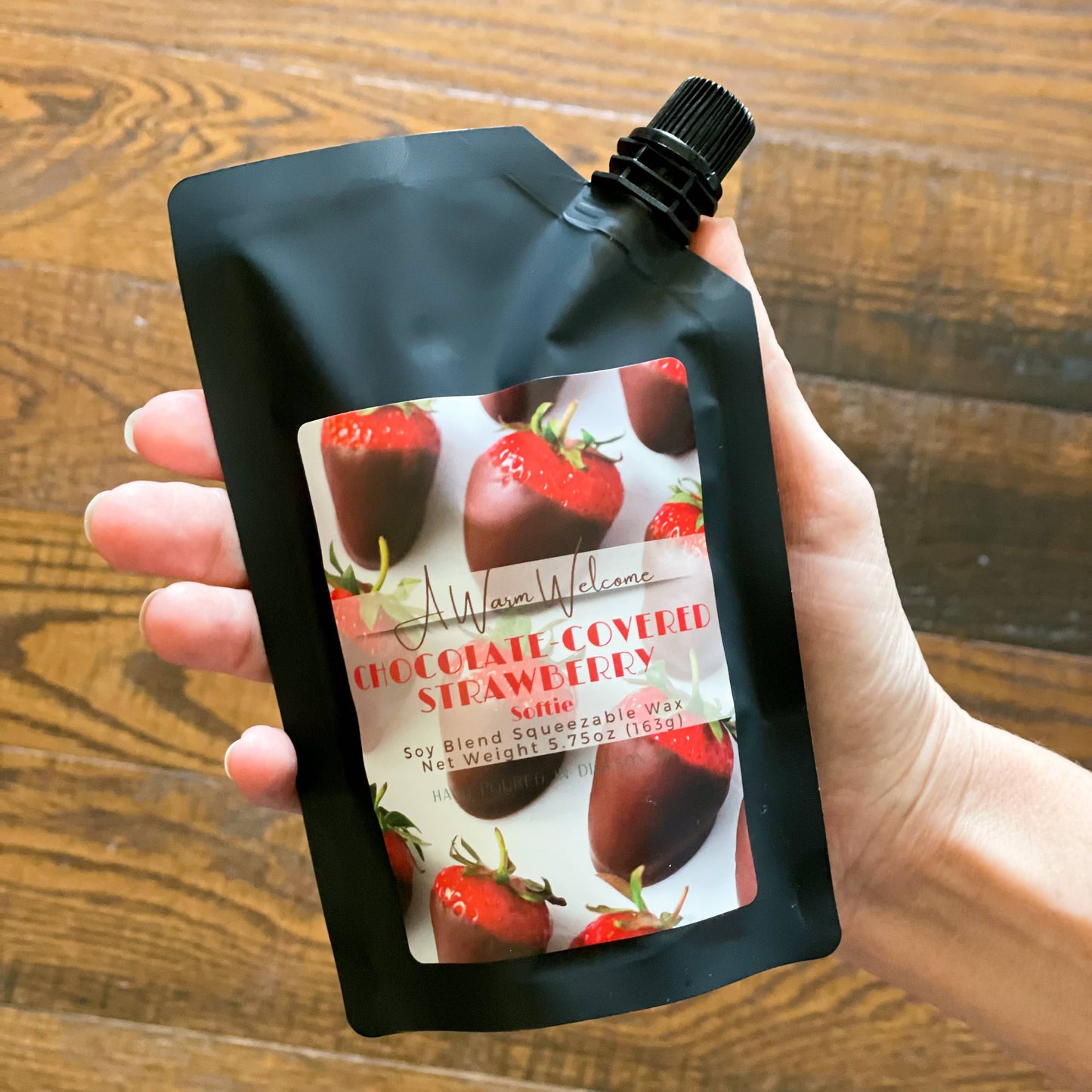 Chocolate Covered Strawberry Softie | Squeeze Wax Melt