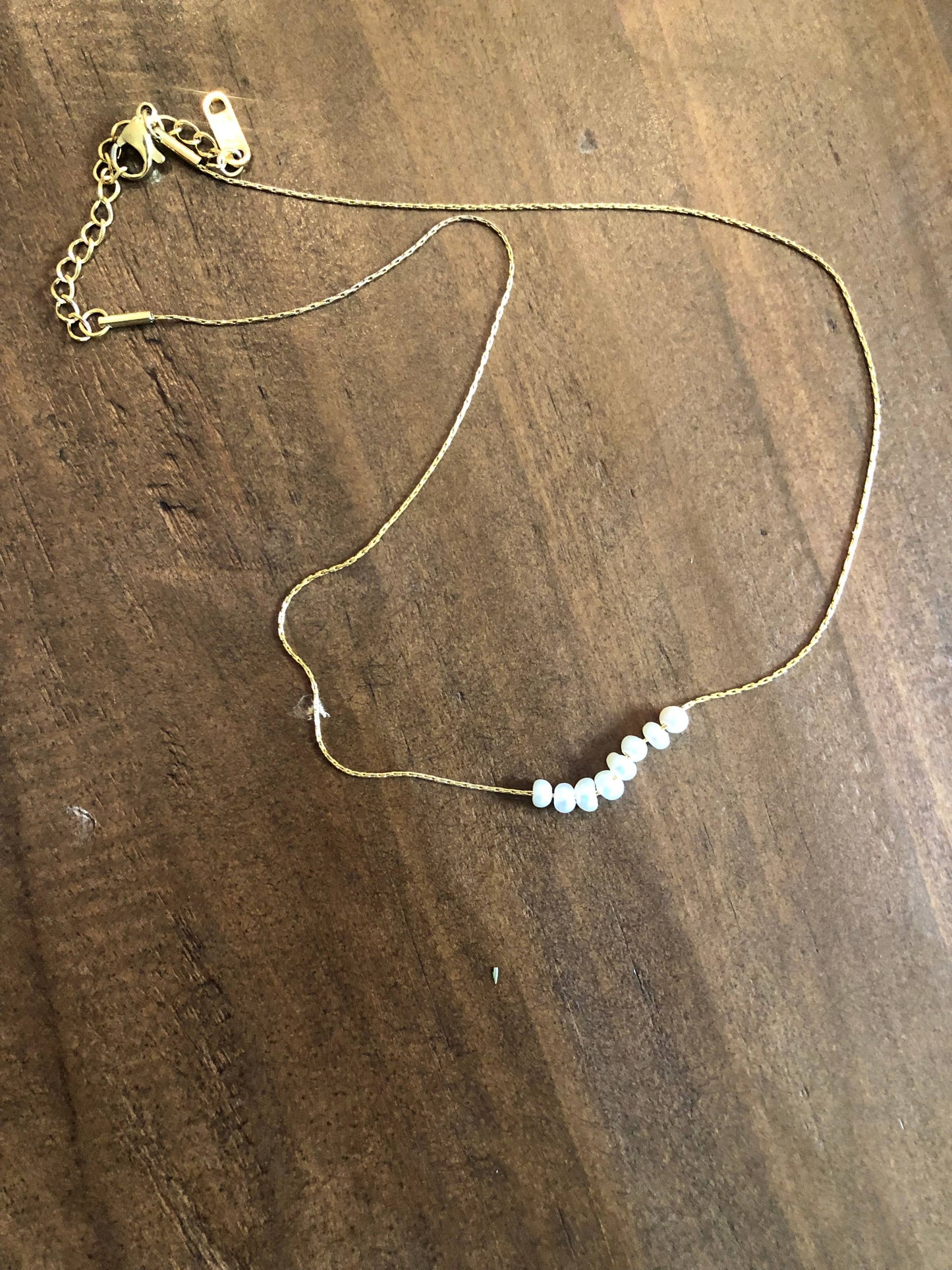 Baby pearl necklace